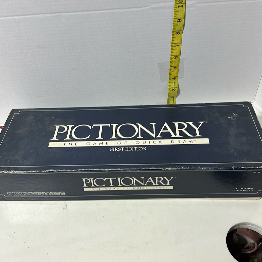 Pictionary First Edition from 1985 - Picture 1 of 6